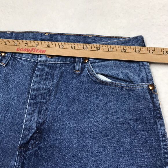WRANGLER Jeans Men 34/30 (33x29 actual) 13MWZPW Cowboy Cut Relax Fit USA Made - Picture 12 of 16
